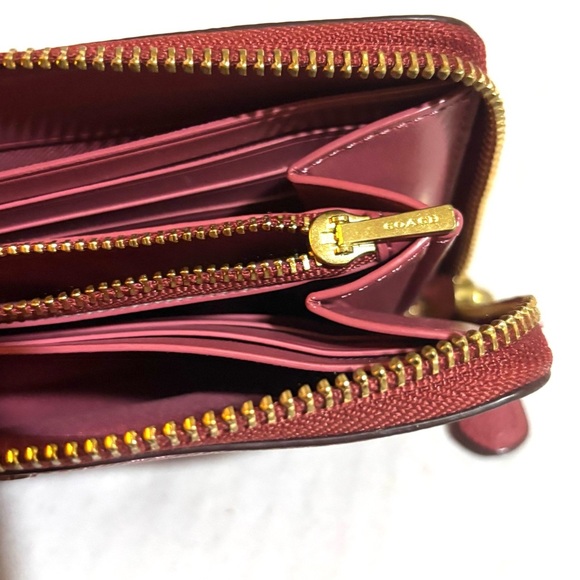 Coach vintage Pink Leather Wallet - Picture 4 of 6